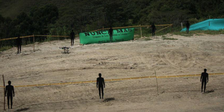 Polígono sector la escombrera. Foto: Corporación Jurídica para la Libertad