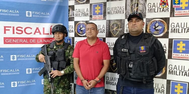 Joan Sebastián Rodríguez, funcionario de la UNP fue capturado en Medellín por alianzas con las disidencias de las Farc.