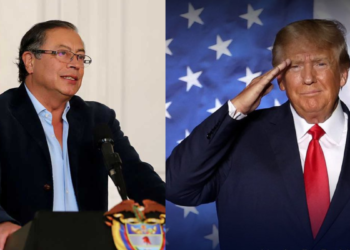 El presidente Gustavo Petro respondió al mensaje que envió su homólogo de Estados Unidos, Donald Trump, sobre el retiro de visas y a todos los funcionarios del gobierno colombiano