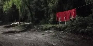 ¿Qué hacía una bandera del ELN en la autopista Norte de Bogotá?