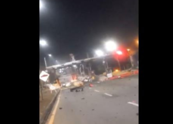 Carro bomba destruye peaje en Cúcuta