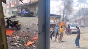 Bomba en Morales, Cauca