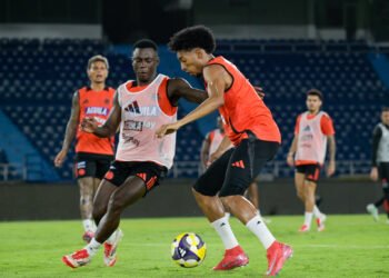 Entrenamiento de la selección Colombia de Mayores - 24 de marzo