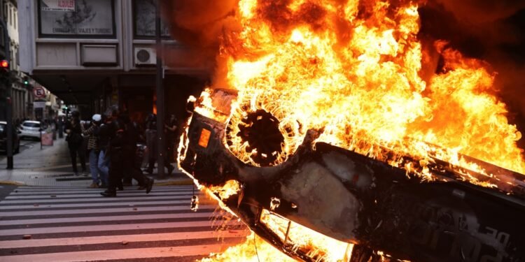 Disturbios en Argentina