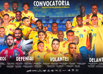 Definida la convocatoria de la Selección Colombia para enfrentar a Brasil y Paraguay