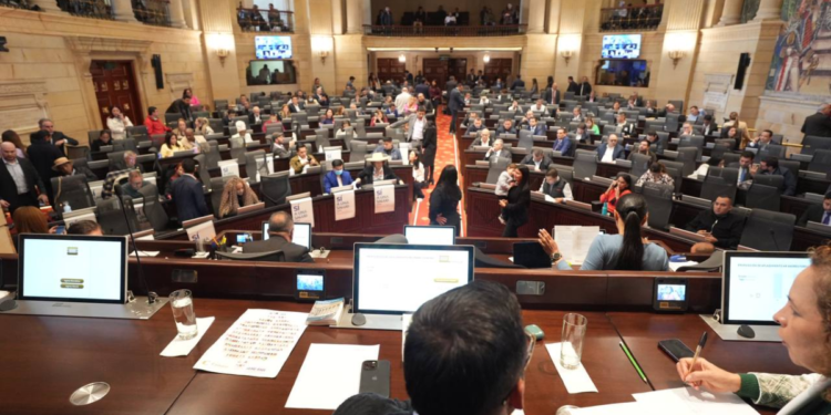 En su segundo debate en Cámara se logró la aprobación de la reforma. / Foto: Cámara de Representantes