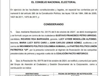 CNE, con la lupa en la campaña de Gustavo Petro: ordena nuevas pruebas