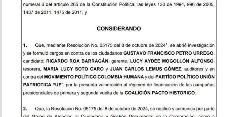 CNE, con la lupa en la campaña de Gustavo Petro: ordena nuevas pruebas
