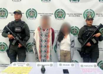 Capturados dos integrantes de 'Los Satanás' que extorsionaban a comerciantes en Bogotá