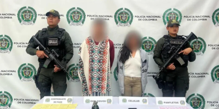 Capturados dos integrantes de 'Los Satanás' que extorsionaban a comerciantes en Bogotá