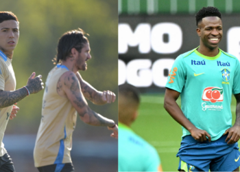 Argentina-Uruguay y Brasil-Colombia