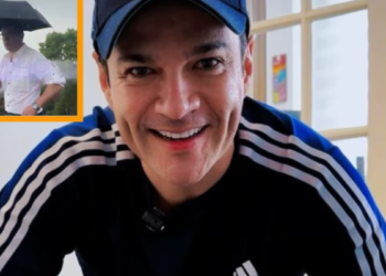 Tremendo susto: Juan Diego Avira casi es impactado por un rayo durante grabación en Medellín