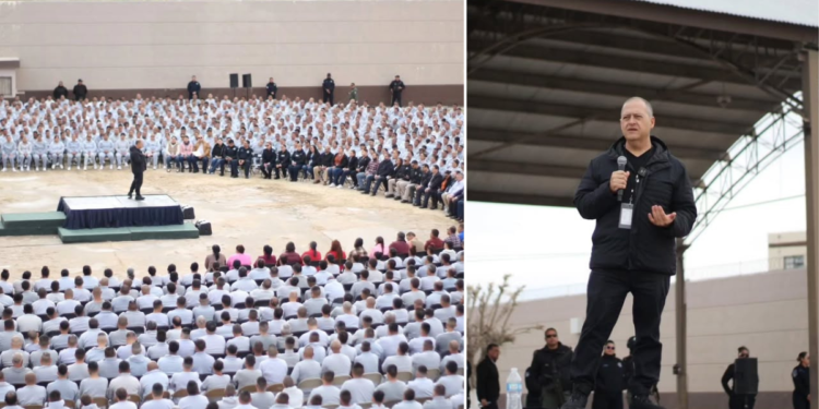 La visita de Juan Pablo Escobar, hijo de Pablo Escobar, a una cárcel en México