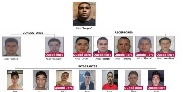 ¡Sueltos de nuevo! Juez dejó libres a presuntos integrantes de la banda “Los Rolex”
