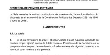 Presidente Petro, a disculparse con la oposición