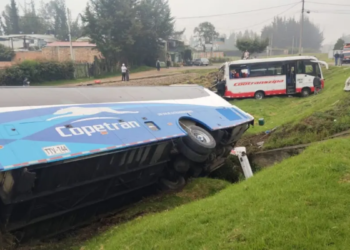 Accidente Via Tunja-Bogotá