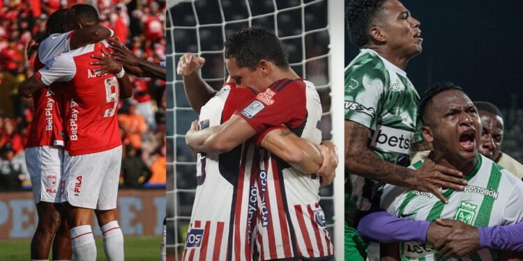 Los locales salen victoriosos en la jornada dominical de la Liga BetPlay 2025-I