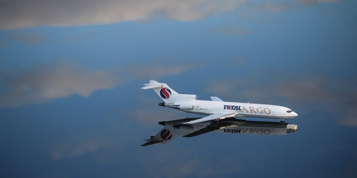 Aircraft on Flooded Runway