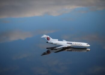 Aircraft on Flooded Runway
