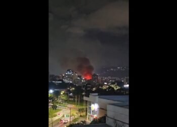 Incendio centro de Medellín