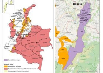 Autoridades de Bogotá piden a viajeros que se vacunen contra la fiebre amarilla
