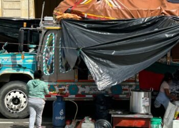 Indígenas, desatados en el centro de Bogotá