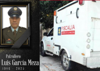 Lo persiguieron hasta acribillarlo: patrullero de la Sijín fue asesinado en Chigorodó