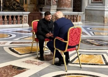 El último acto de paz del papa Francisco: Trump y Zelensky conversaron en la Basílica de San Pedro