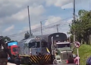Colisión entre tren de la Sabana y camión en vía Zipaquirá – Cajicá
