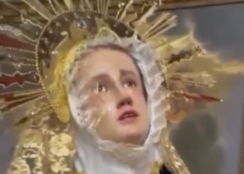 ¿Milagro? Dicen que Virgen Dolorosa de Ocaña derramó lágrimas durante el Viernes Santo