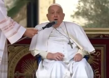 Papa Francisco apareció sorpresivamente en celebración del Domingo de Ramos: “Feliz Semana Santa”