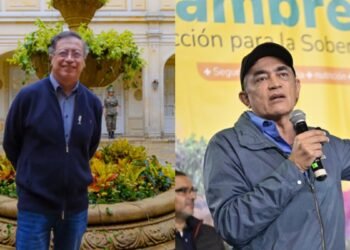 Petro y Gustavo Bolívar