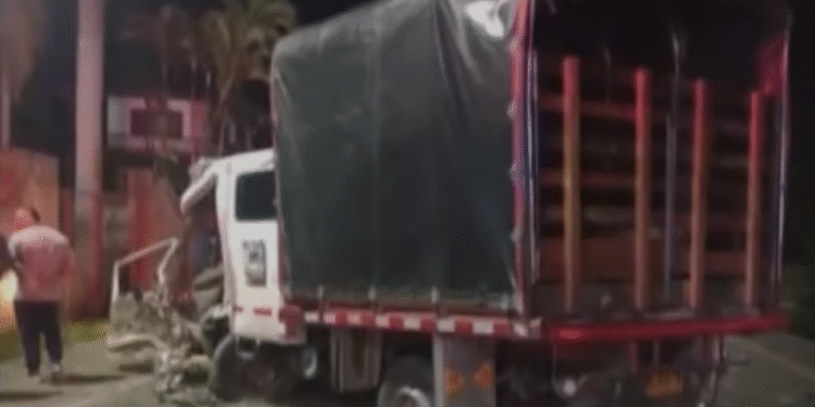 Dos niños murieron en trágico accidente provocado por conductores ebrios en Piendamó, Cauca