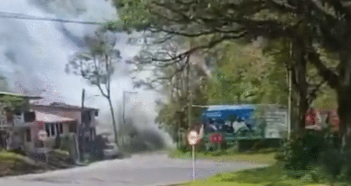 Tres policías y un civil resultaron heridos por atentado con explosivos en Rosas, Cauca