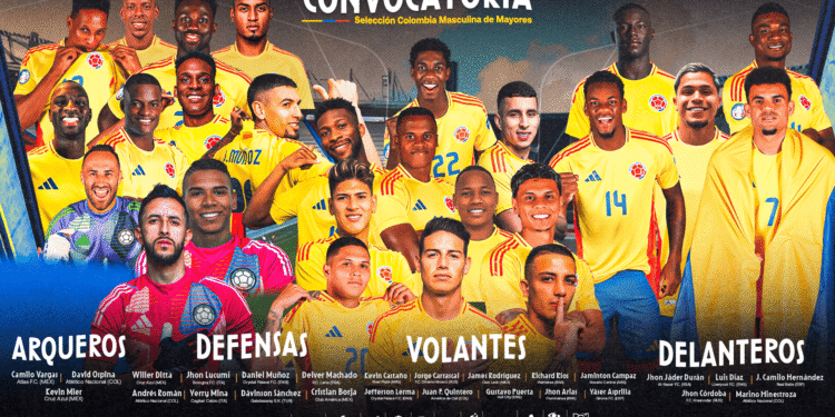 Convocatoria Selección Colombia