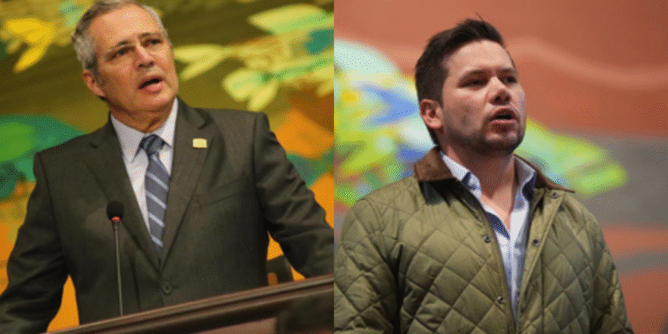 Iván Name y Andrés Calle