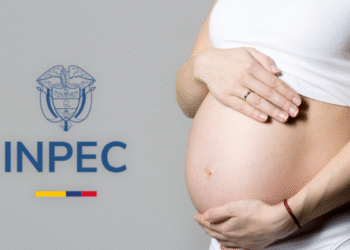 Mujer embarazada Inpec