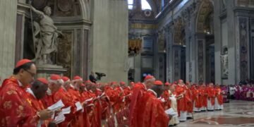 Reviva aquí la misa de los cardenales antes del inicio del cónclave: oraron a Dios para elegir un buen papa