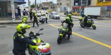 Policía Riña Bucaramanga