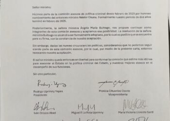 Se van ocho integrantes de la Comisión Asesora de Política Criminal del Gobierno