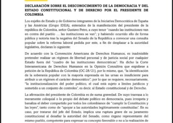 Expresidentes de Iberoamérica cuestionan el decretazo que Petro amenaza con expedir
