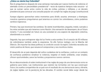 “La democracia está en riesgo”, advierten organizaciones y gremios