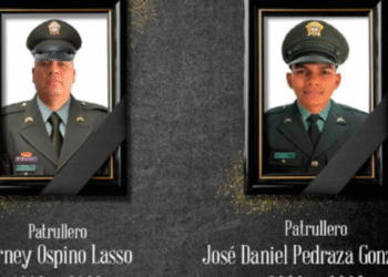 Asesinan a dos policías en hostigamientos en Río de oro, Cesar