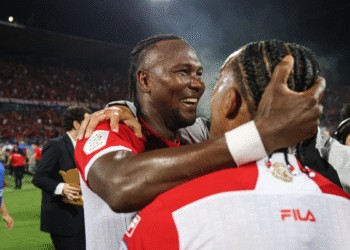 Hugo Rodallega, el héroe del título de Santa Fe a los 39 años
