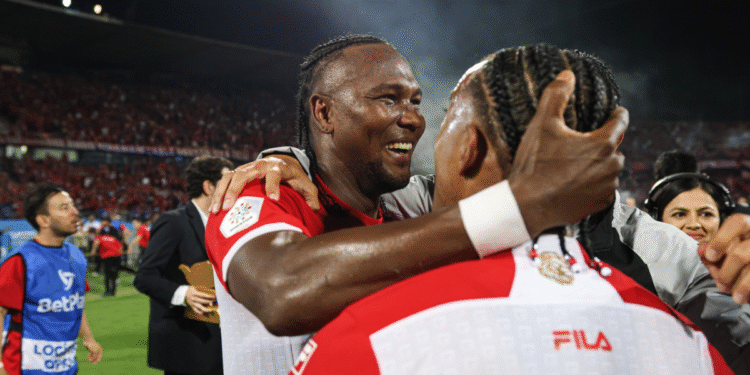 Hugo Rodallega, el héroe del título de Santa Fe a los 39 años