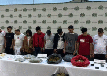 Once personas capturadas en durísimo golpe al “Tren de Aragua” en Bogotá