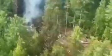 Accidente aéreo en Rusia: no hay sobrevivientes