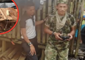 Descubren escuela de drones del ELN en el Chocó donde entrenaban a menores para lanzar explosivos