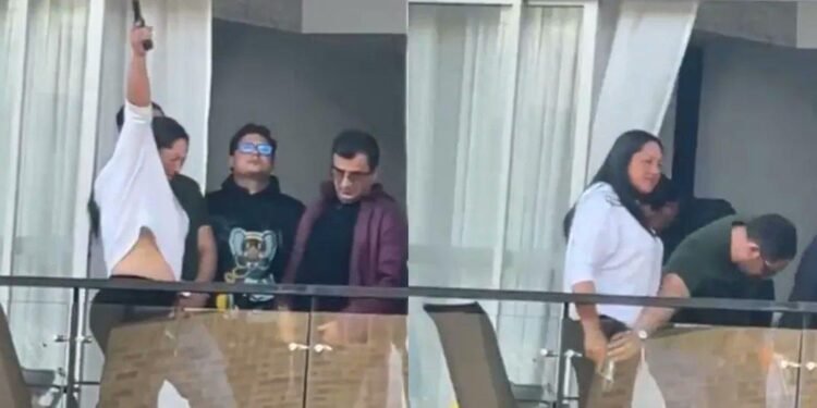 Se disculpó la mujer que disparó al aire en Bogotá