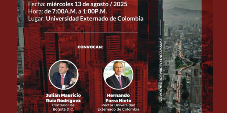 Contraloría de Bogotá participará en foro del Externado sobre órganos de control
